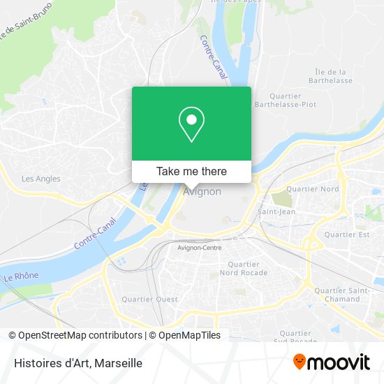 Histoires d'Art map