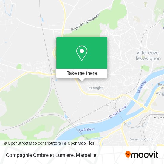 Compagnie Ombre et Lumiere map