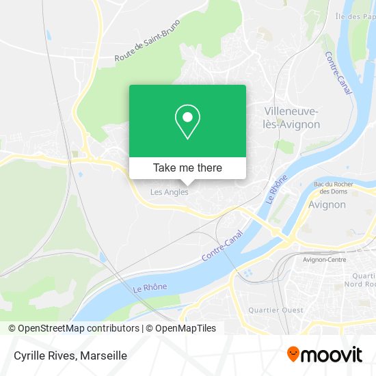 Cyrille Rives map