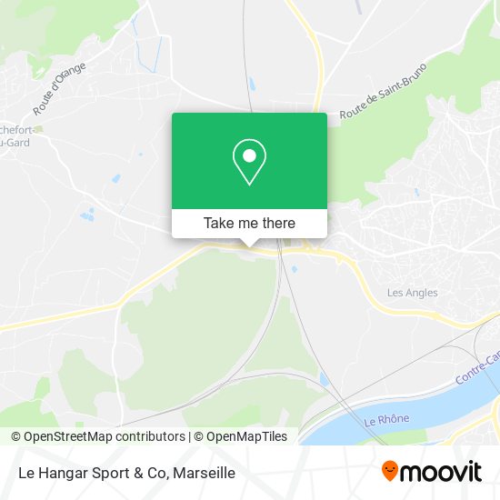 Mapa Le Hangar Sport & Co