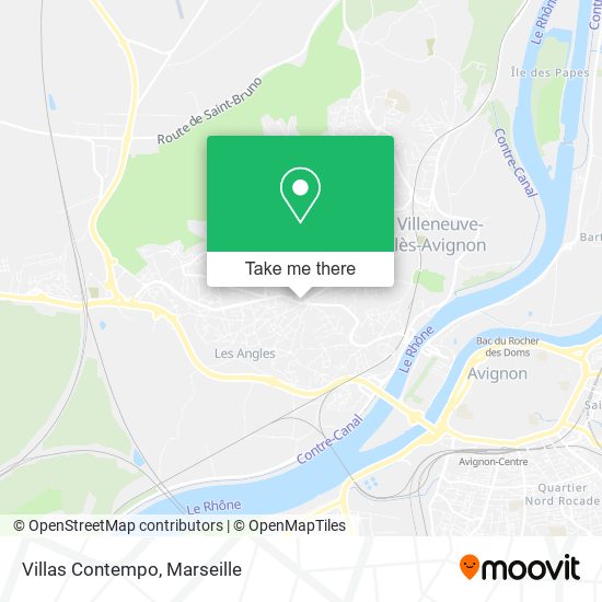Villas Contempo map