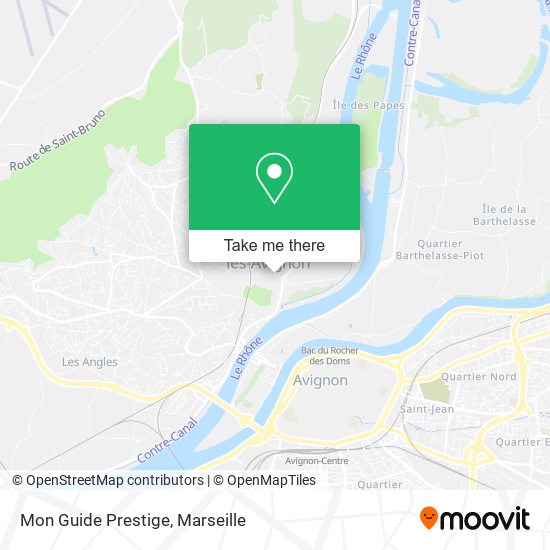 Mon Guide Prestige map