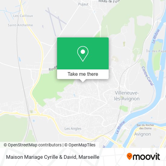 Maison Mariage Cyrille & David map
