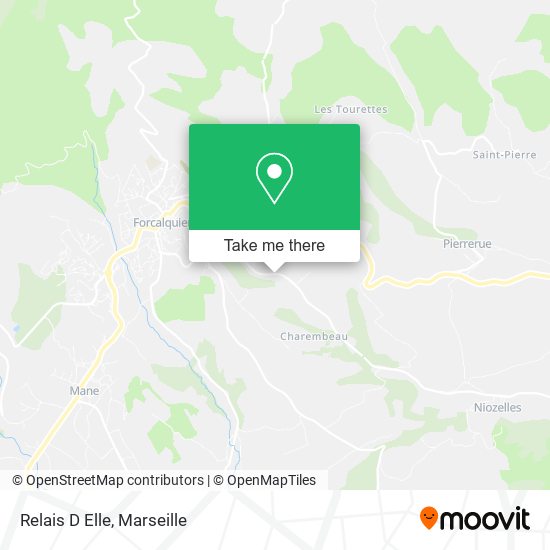 Relais D Elle map