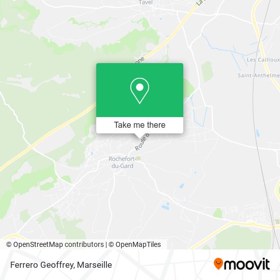 Ferrero Geoffrey map