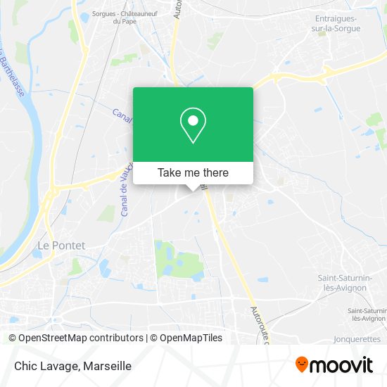 Chic Lavage map