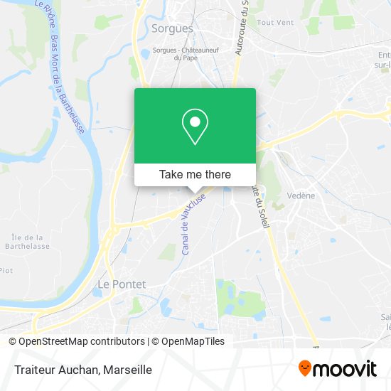 Traiteur Auchan map