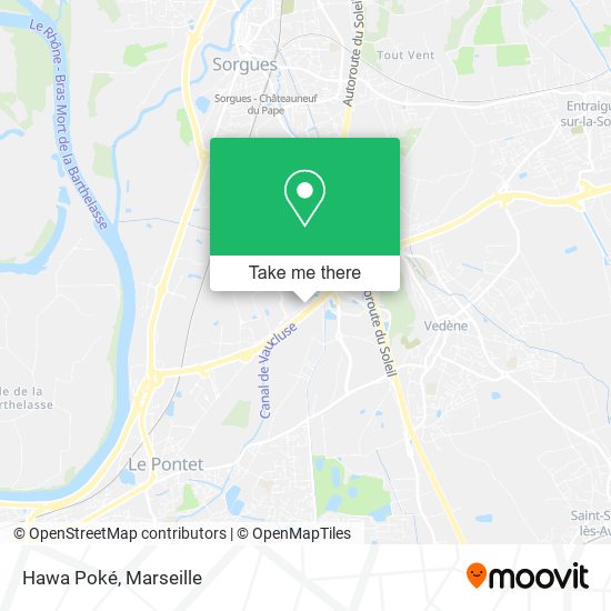 Hawa Poké map