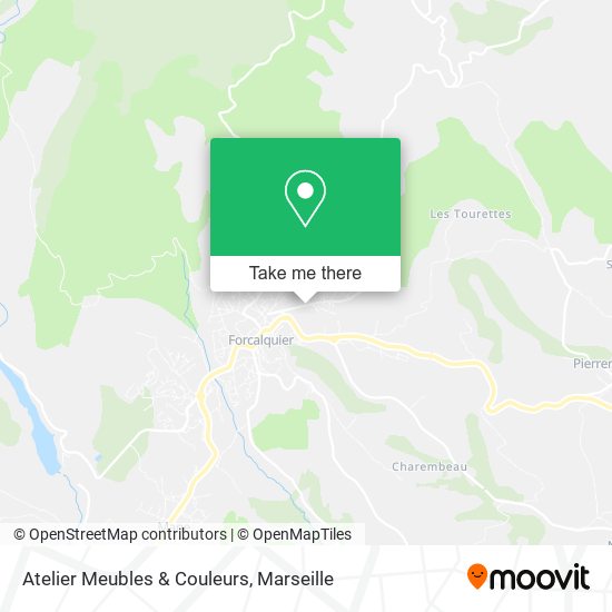 Atelier Meubles & Couleurs map