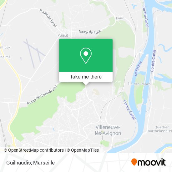 Guilhaudis map