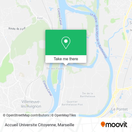 Accueil Universite Citoyenne map