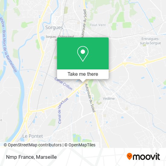 Nmp France map