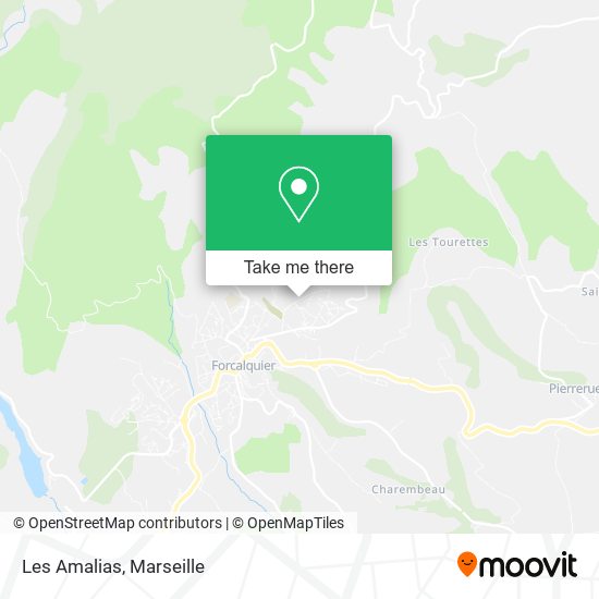 Les Amalias map