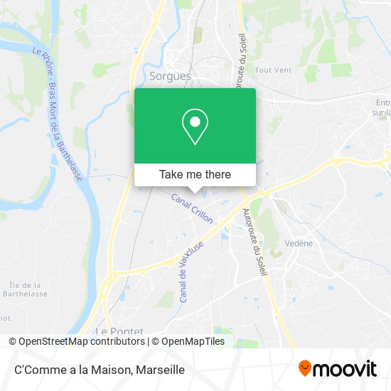 C'Comme a la Maison map