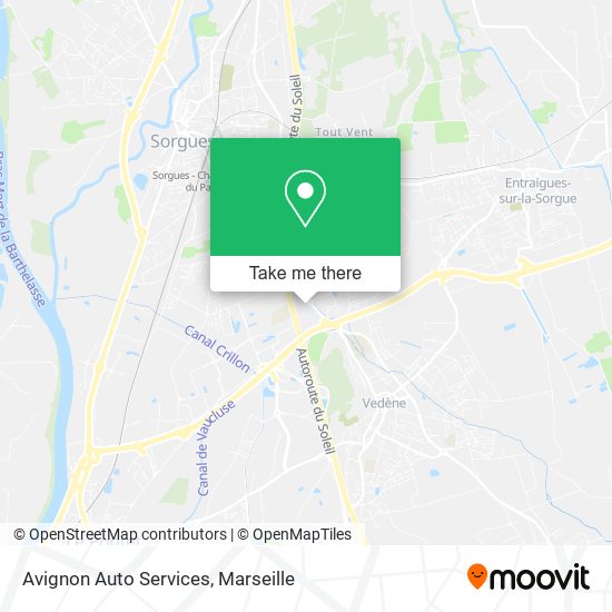 Avignon Auto Services map