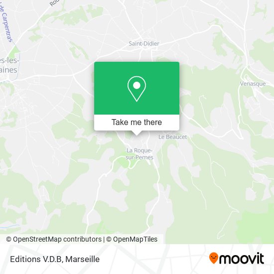 Editions V.D.B map