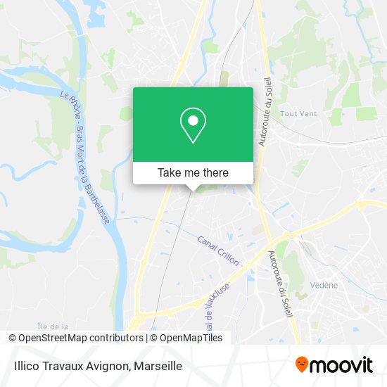 Illico Travaux Avignon map