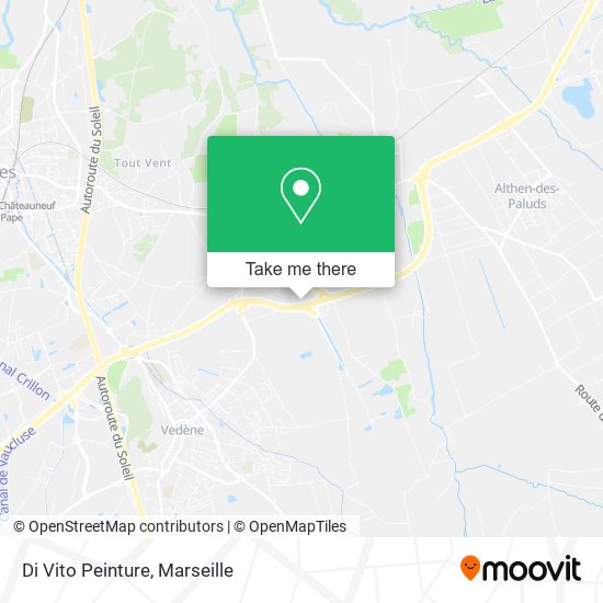 Di Vito Peinture map