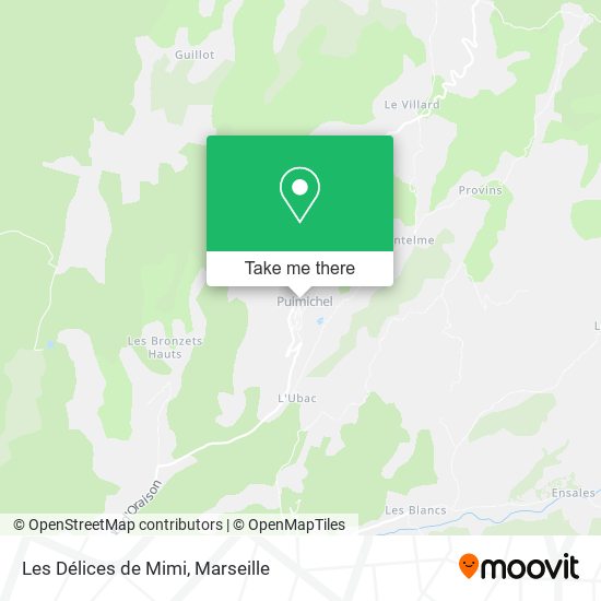Les Délices de Mimi map