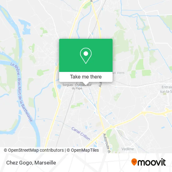 Chez Gogo map