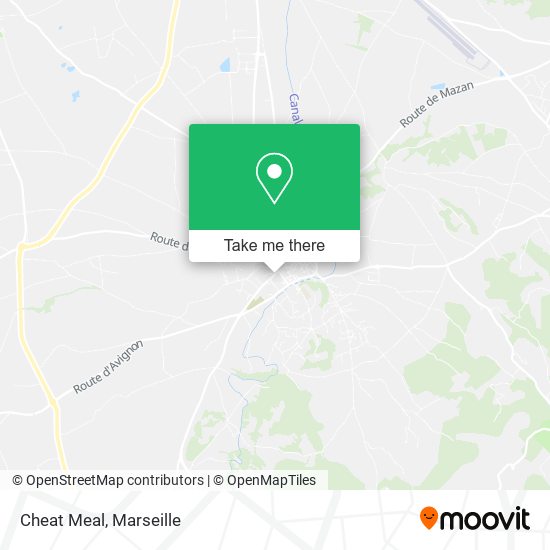 Cheat Meal map