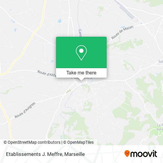 Etablissements J. Meffre map