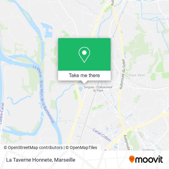 La Taverne Honnete map