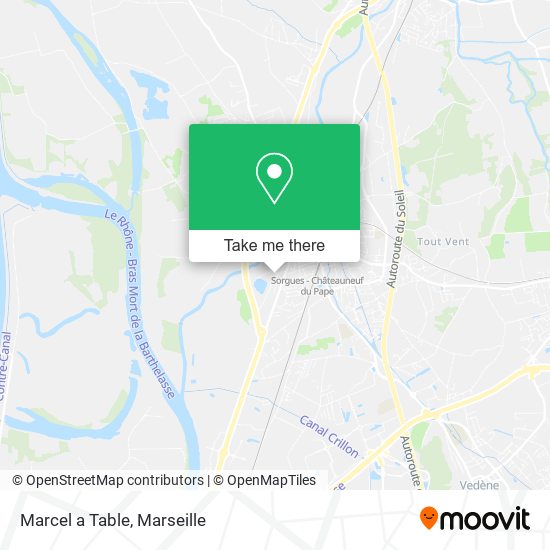 Marcel a Table map