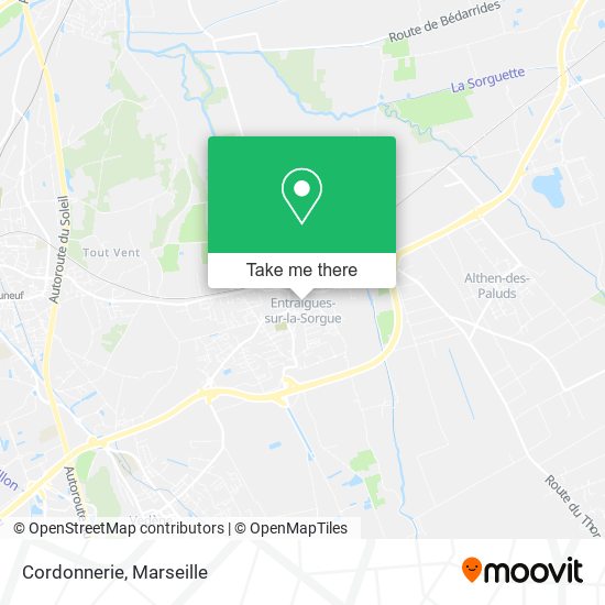 Cordonnerie map