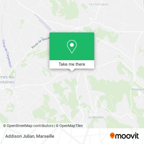 Addison Julian map