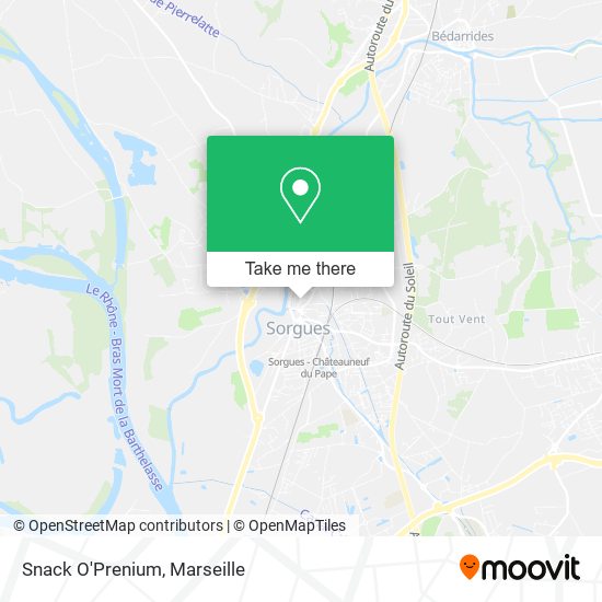 Snack O'Prenium map