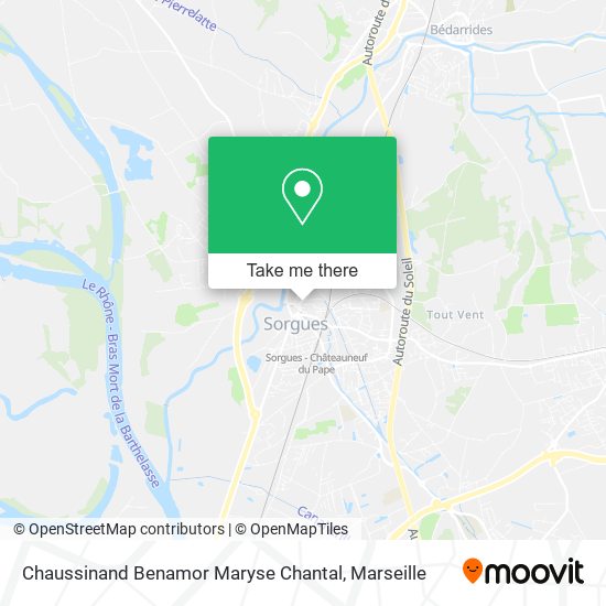 Chaussinand Benamor Maryse Chantal map