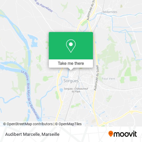 Audibert Marcelle map