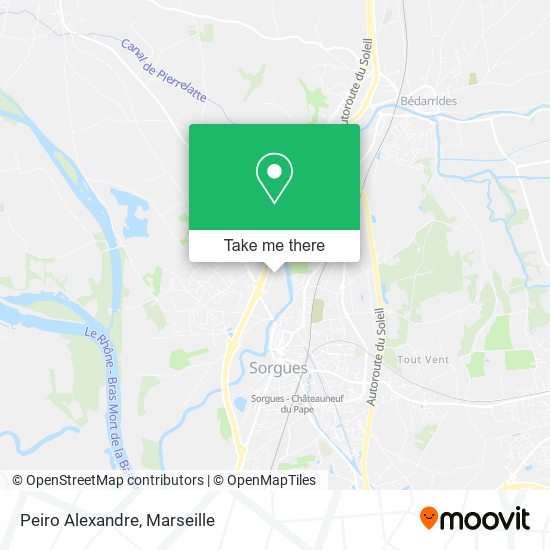 Peiro Alexandre map