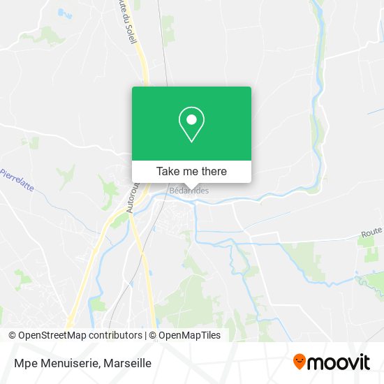 Mpe Menuiserie map