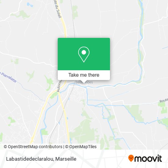 Labastidedeclaralou map