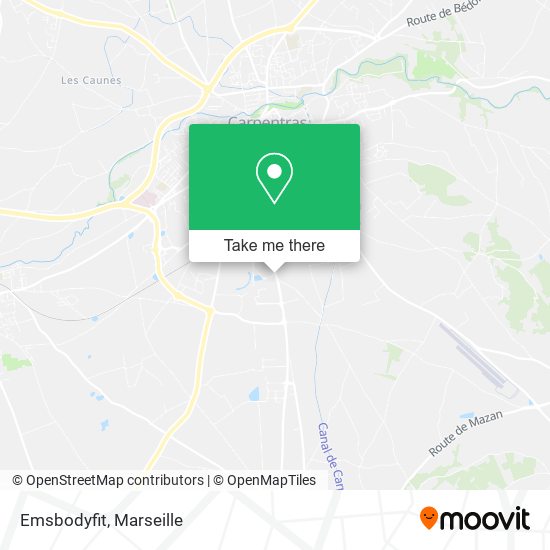 Emsbodyfit map
