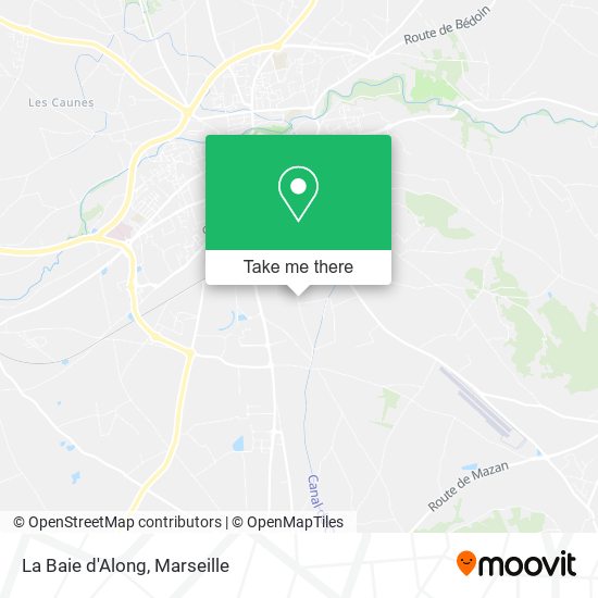 La Baie d'Along map