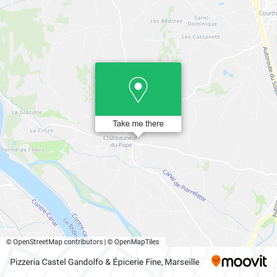 Pizzeria Castel Gandolfo & Épicerie Fine map