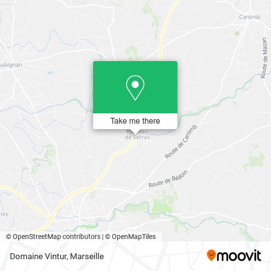 Domaine Vintur map