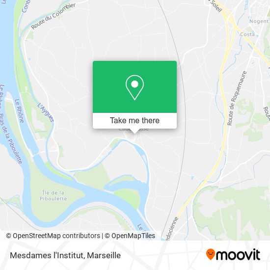 Mesdames l'Institut map