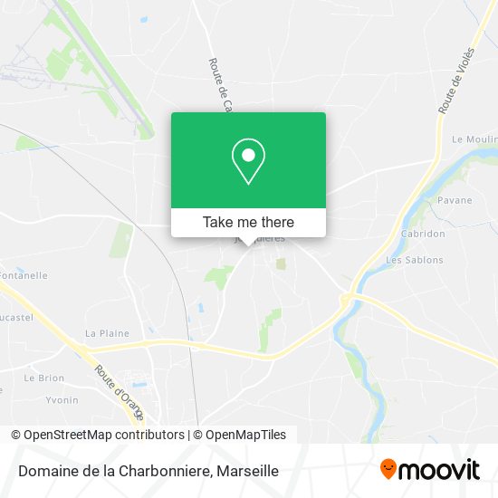 Domaine de la Charbonniere map
