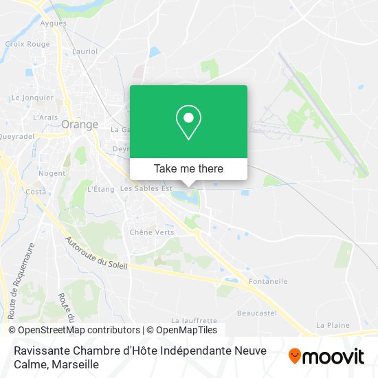 Ravissante Chambre d'Hôte Indépendante Neuve Calme map