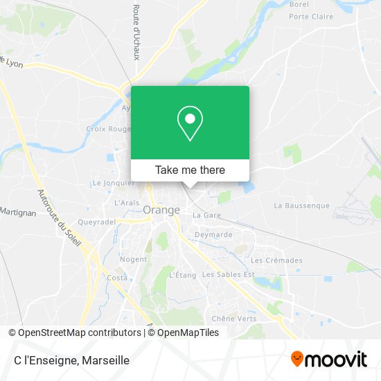 C l'Enseigne map