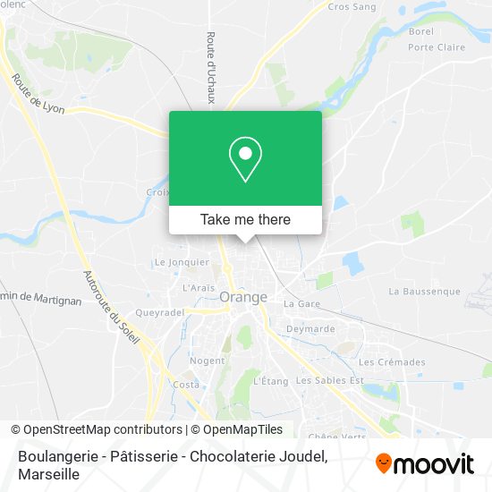 Boulangerie - Pâtisserie - Chocolaterie Joudel map