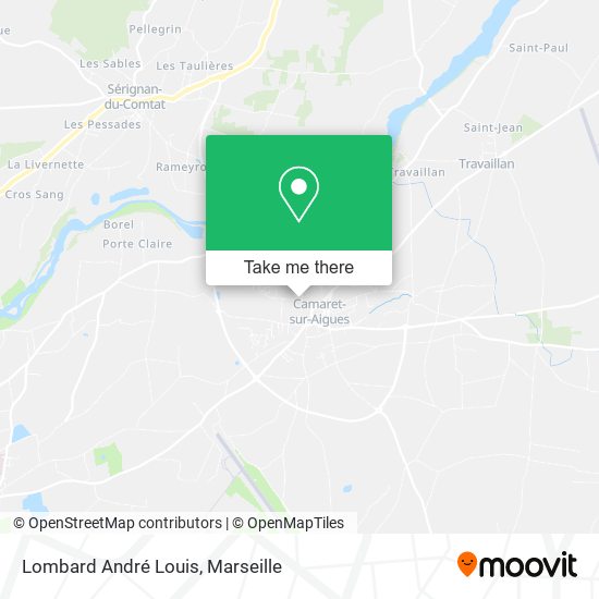 Lombard André Louis map