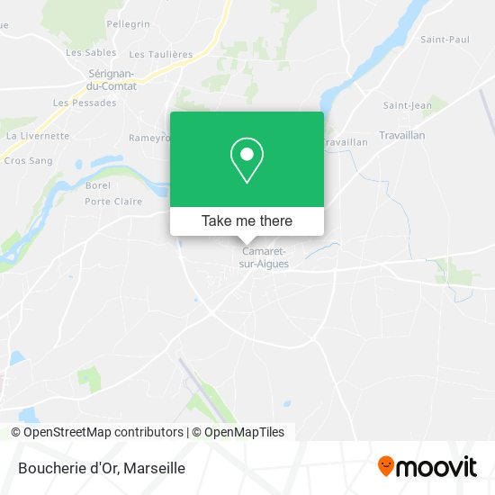 Boucherie d'Or map