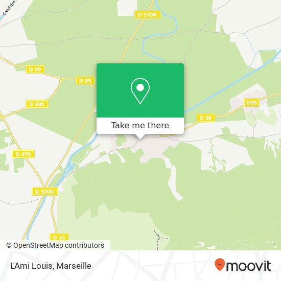 L'Ami Louis map