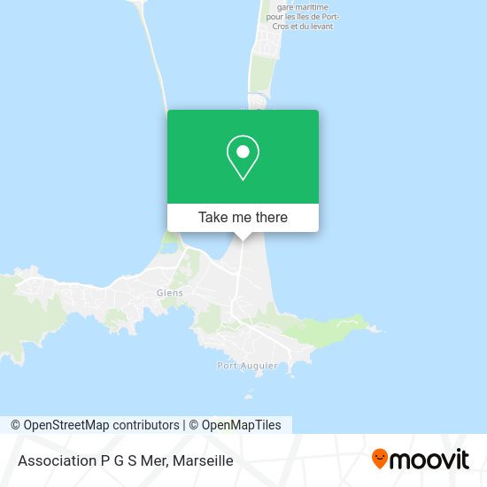 Association P G S Mer map