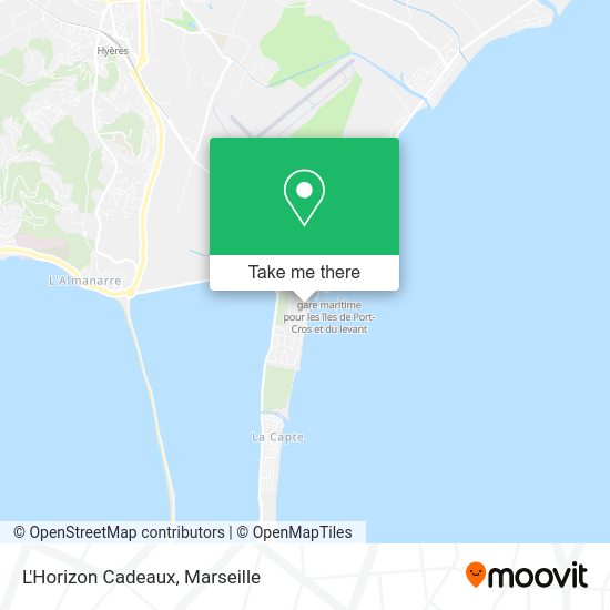 L'Horizon Cadeaux map